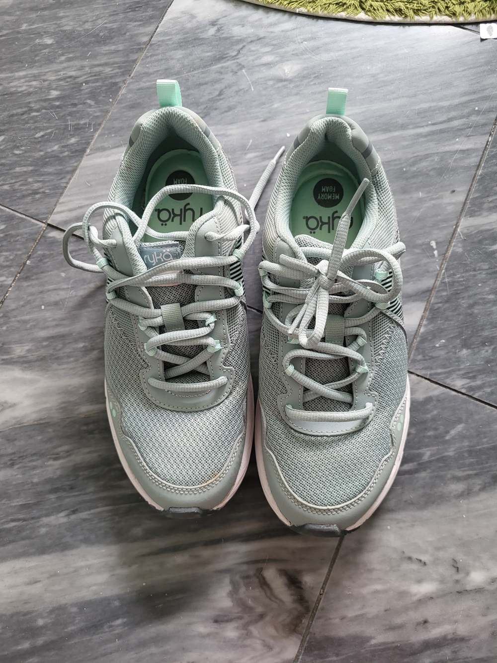 Ryka Women's Mint Lace-Up Athletic Sneakers 8.5 Memory Foam Insole - Picture 3 of 8